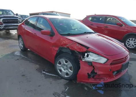 2013 Dodge Dart Aero from USA, damaged, VIN 1C3CDFAH4DD216199